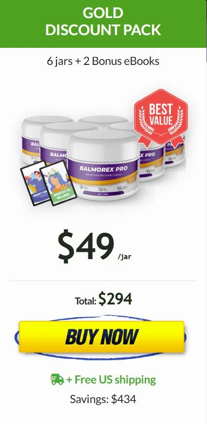 Balmorex Pro 6 Jar Value Pack